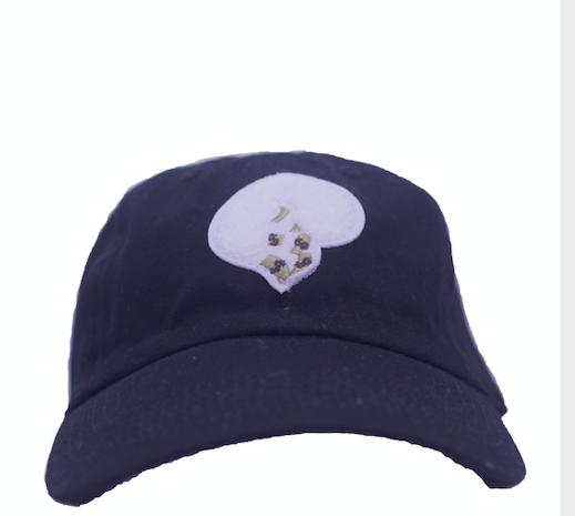 Black Logo Hat(White Heart)