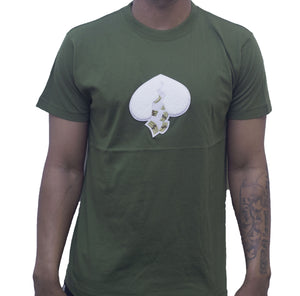 Got Heart T-Shirt(Olive Green)